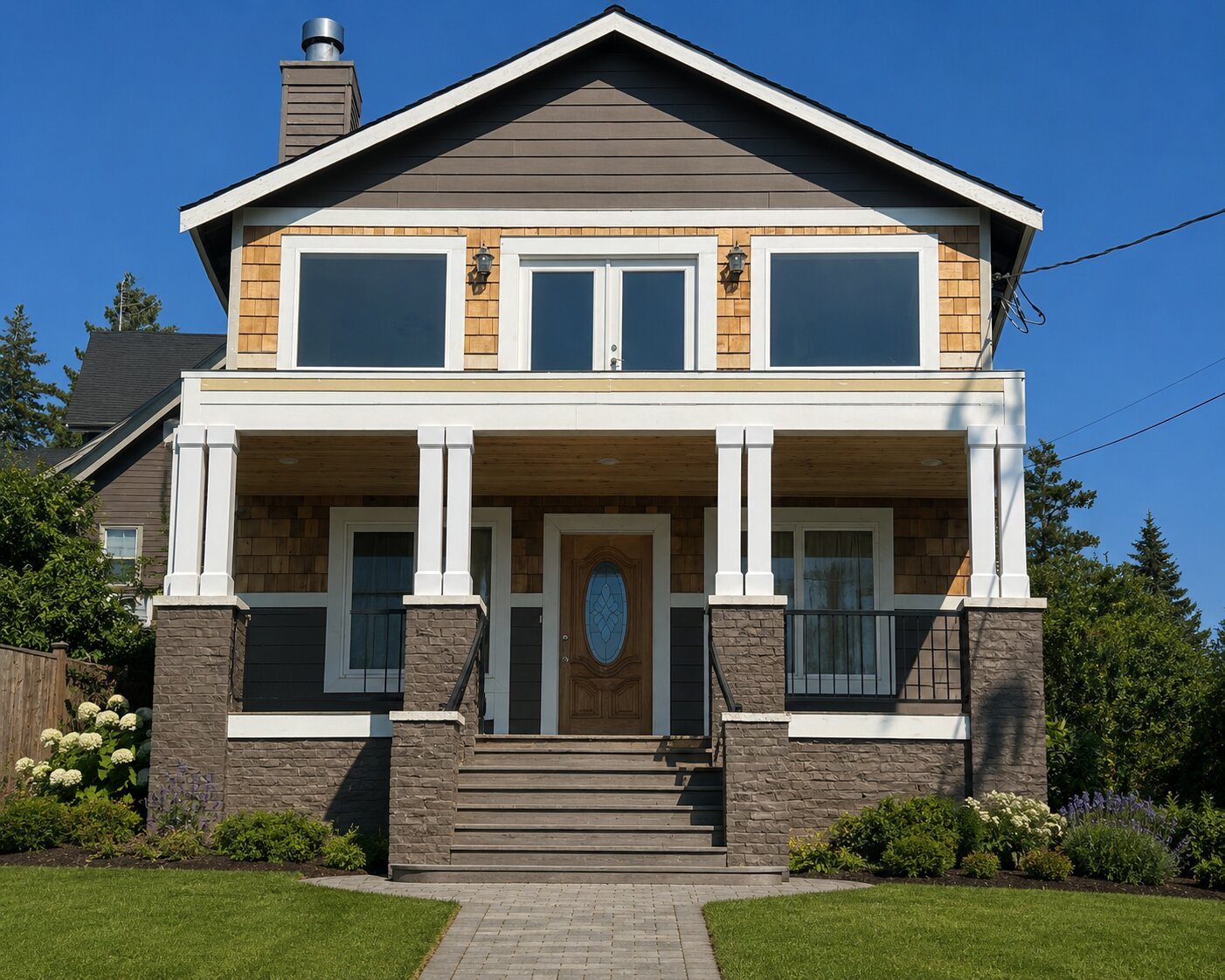 Complete home remodel exterior, finished project by TJN Services LLC in King County